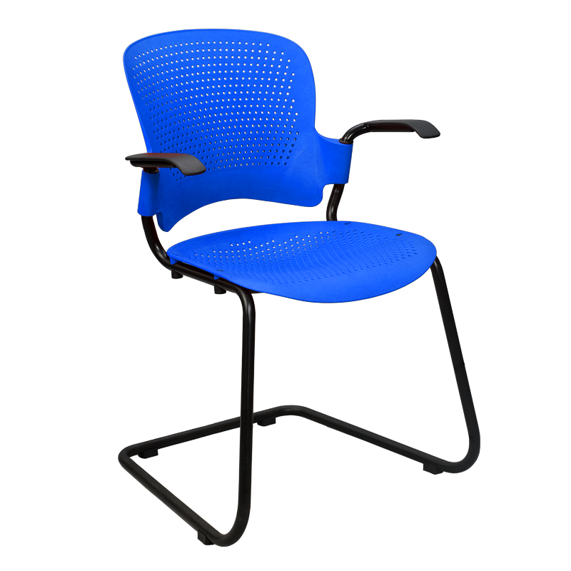 Creative office Chair Manufacturers - Syona Roots ergonomic back blue office chair supplier